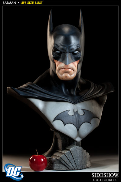 DC Comics Batman Life-Size Bust by Sideshow Collectibles