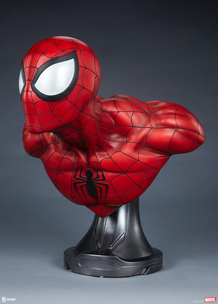 スパイダーマン バスト 1:1 ライフサイズ マーベル　marvel Spider-Man Life-Size Bust by Marvel | Sideshow Collectibles
