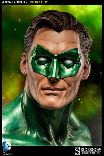 DC Comics Green Lantern Life-Size Bust - Prototype Shown View 2