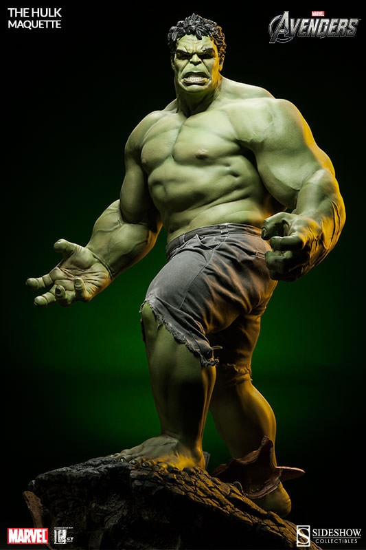 Marvel Hulk Maquette  View 4
