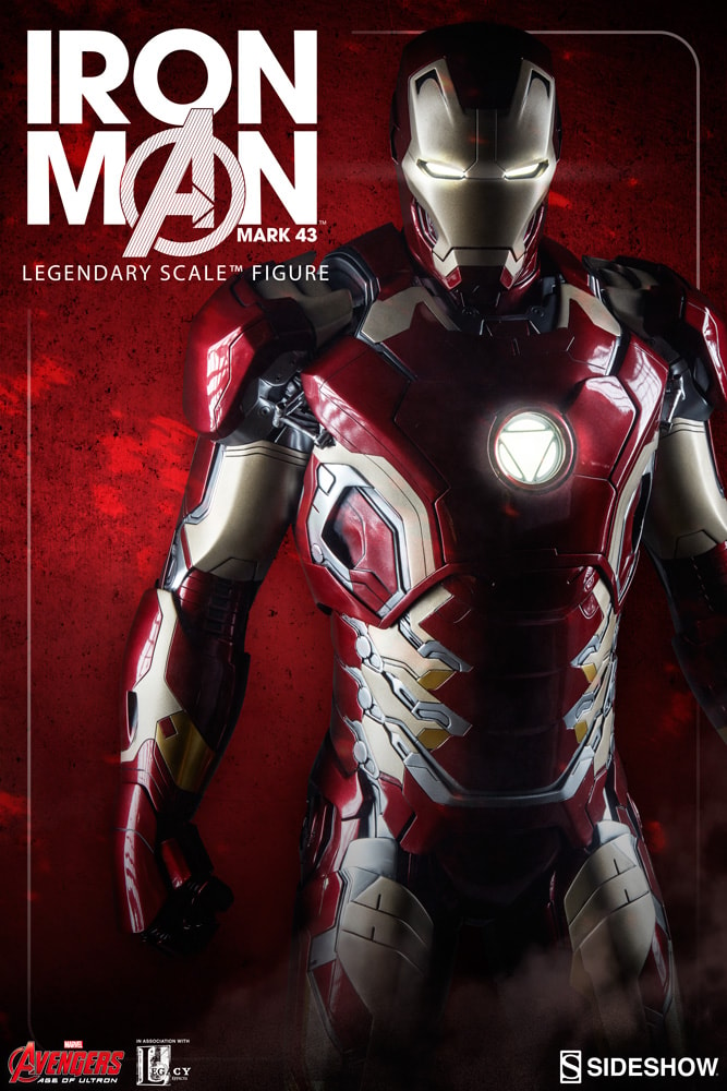 Iron Man Mark 43- Prototype Shown View 1