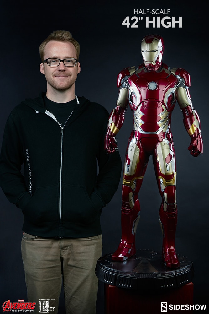 Marvel Iron Man Mark 43 Legendary Scale™ Figure - Prototype Shown View 2