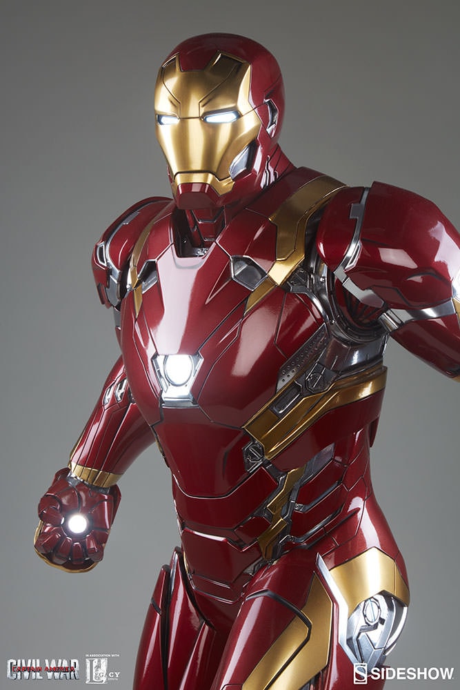 Marvel Iron Man Mark XLVI Legendary Scale™ Figure - Prototype Shown View 6