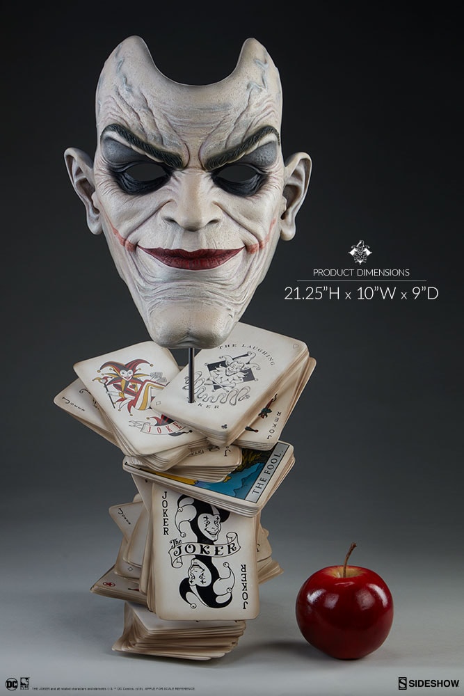 DC Comics The Joker Life-Size Bust - Prototype Shown View 3