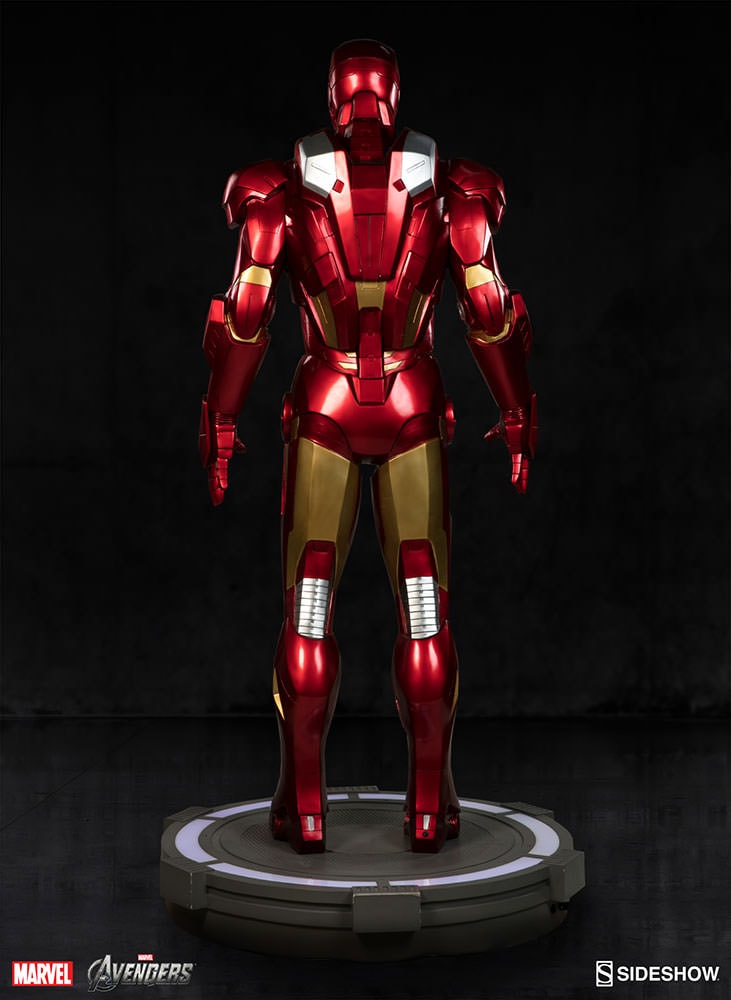 Ironman Figure (7) / マーベル アイアンマン DLX Iron Man Mark 7 Collectible Figure by Threezero