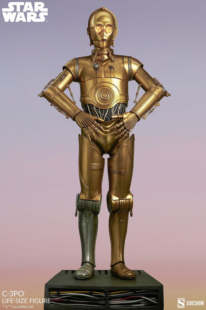 スターウォーズ(STAR WARS)  等身大 ライフサイズ C-3PO C-3PO Life-Size Figure by Sideshow Collectibles | Sideshow