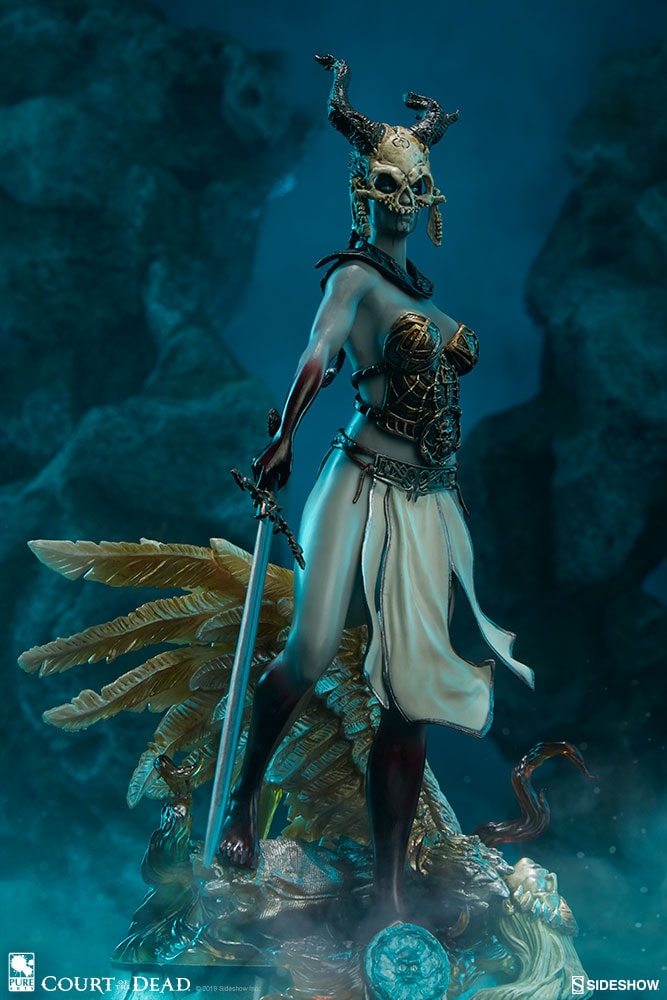 Court of the Dead Kier - Valkyries Revenge Statuette  View 1