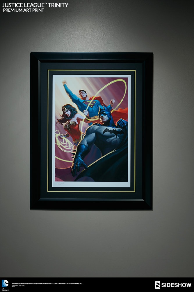 DC Comics Justice League Trinity Art Print  View 5