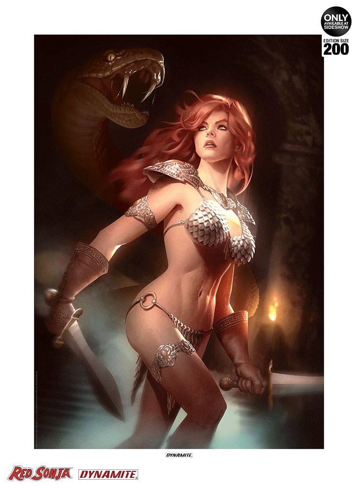 Red Sonja Red Sonja She-Devil with a Sword Art Print  View 4