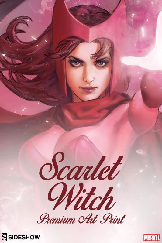 Marvel Scarlet Witch Art Print  Exclusive Edition - Prototype Shown View 2