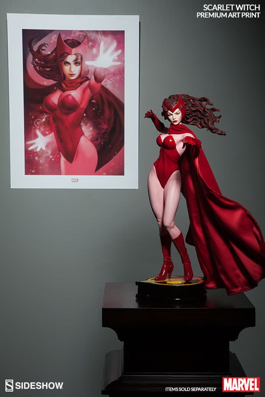 Marvel Scarlet Witch Art Print  Exclusive Edition - Prototype Shown View 4