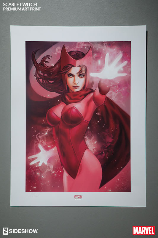 Marvel Scarlet Witch Art Print  Exclusive Edition - Prototype Shown View 5