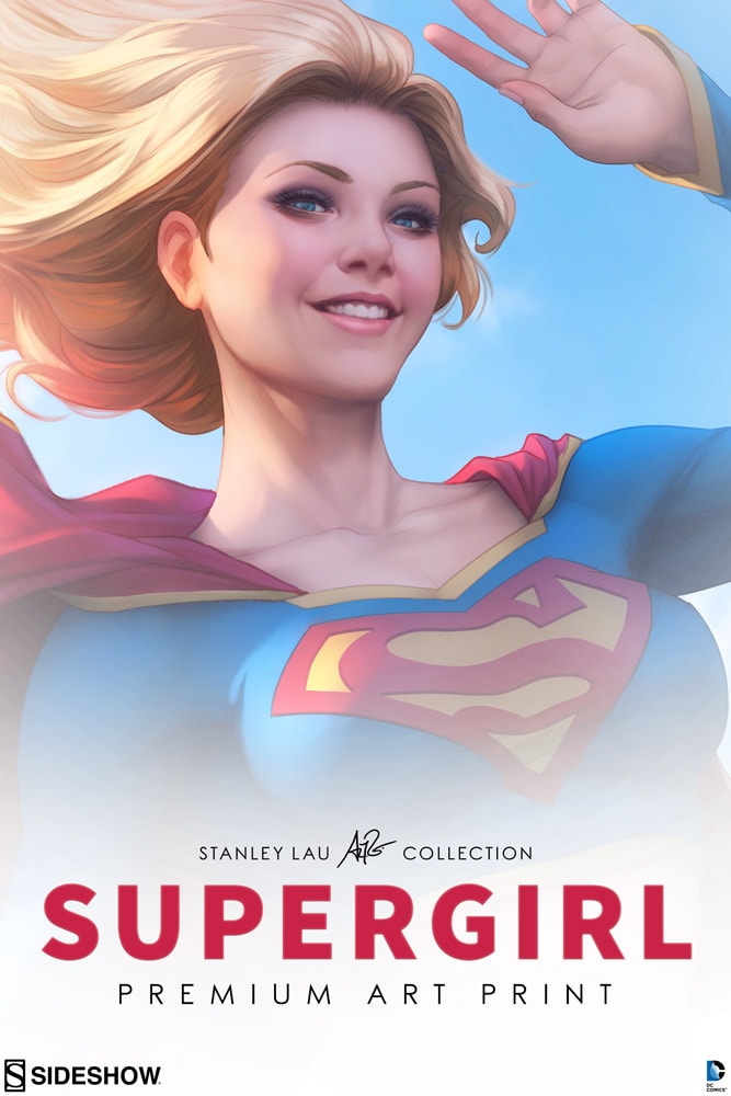 DC Comics Supergirl Art Print - Prototype Shown View 2