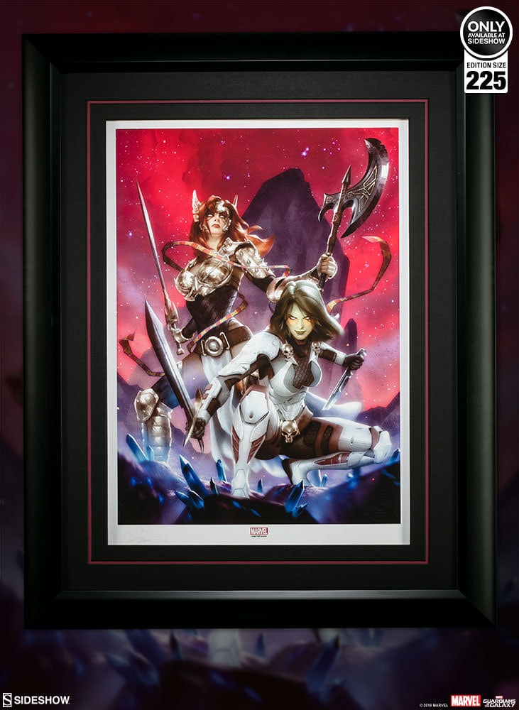 Marvel Gamora Angela Art Print  Exclusive Edition  View 2
