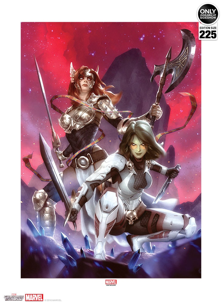 Marvel Gamora Angela Art Print  Exclusive Edition  View 4