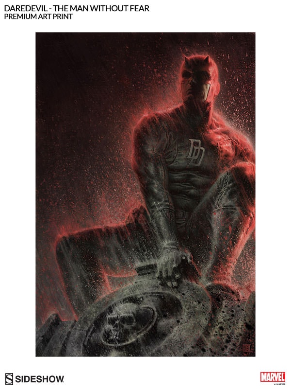 Marvel Daredevil, The Man Without Fear Premium Art Print by