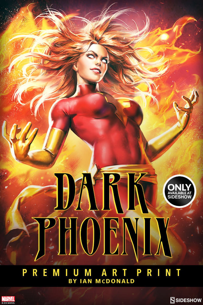 Marvel Dark Phoenix Art Print  Exclusive Edition  View 2