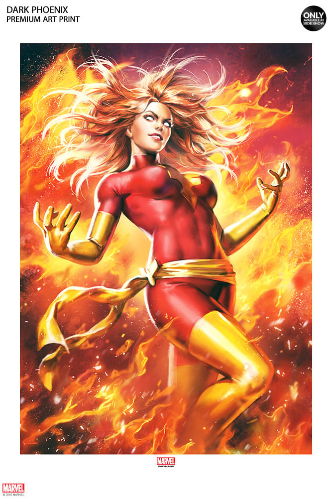 Marvel Dark Phoenix Art Print  Exclusive Edition  View 4