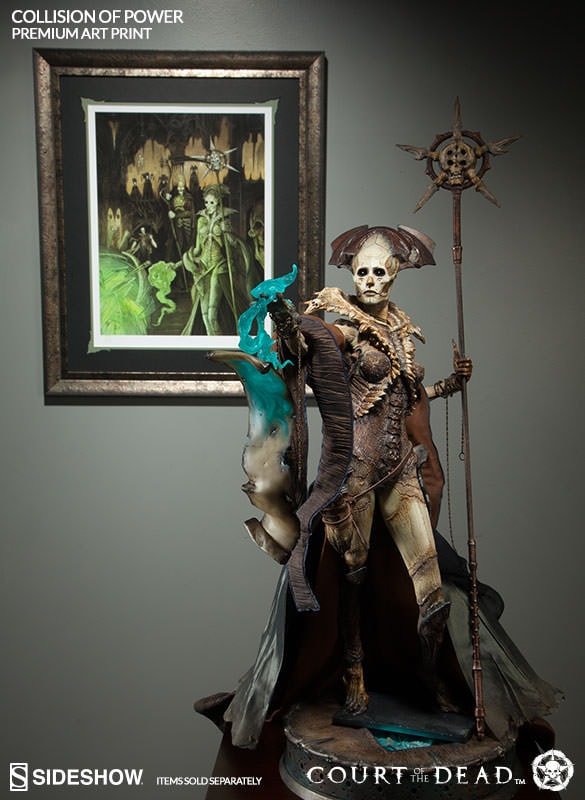 Court of the Dead Collision of Power Art Print  Exclusive Edition - Prototype Shown View 4