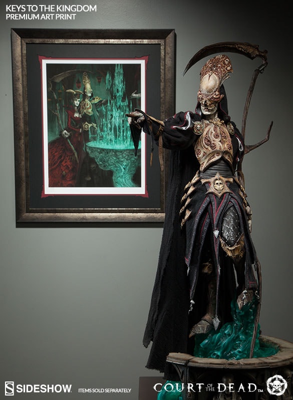Court of the Dead Keys to the Kingdom Art Print  Exclusive Edition - Prototype Shown View 4