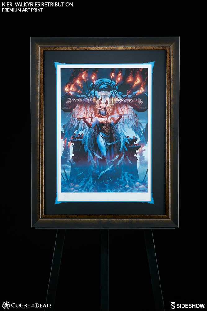 Court of the Dead Kier Valkyries Retribution Art Print  Exclusive Edition  View 6