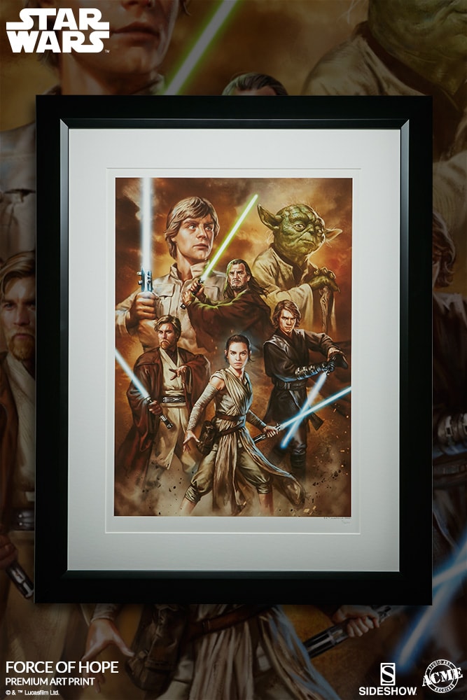 Star Wars Force of Hope Art Print  Exclusive Edition  View 2