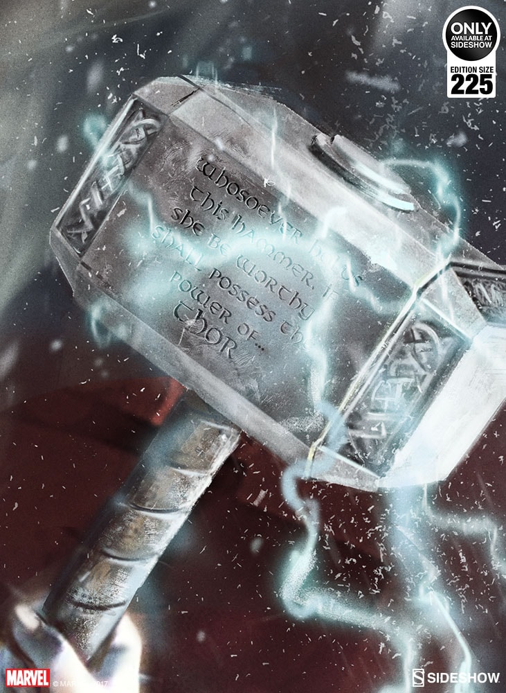 Marvel Thor Jane Foster Art Print  Exclusive Edition  View 4