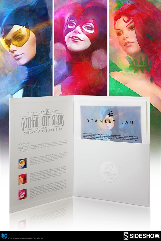 DC Comics Gotham Sirens Artist Series Portfolio Art Print  Exclusive Edition  View 2