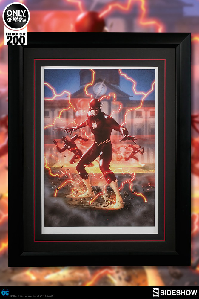 DC Comics The Flash Art Print  Exclusive Edition  View 2
