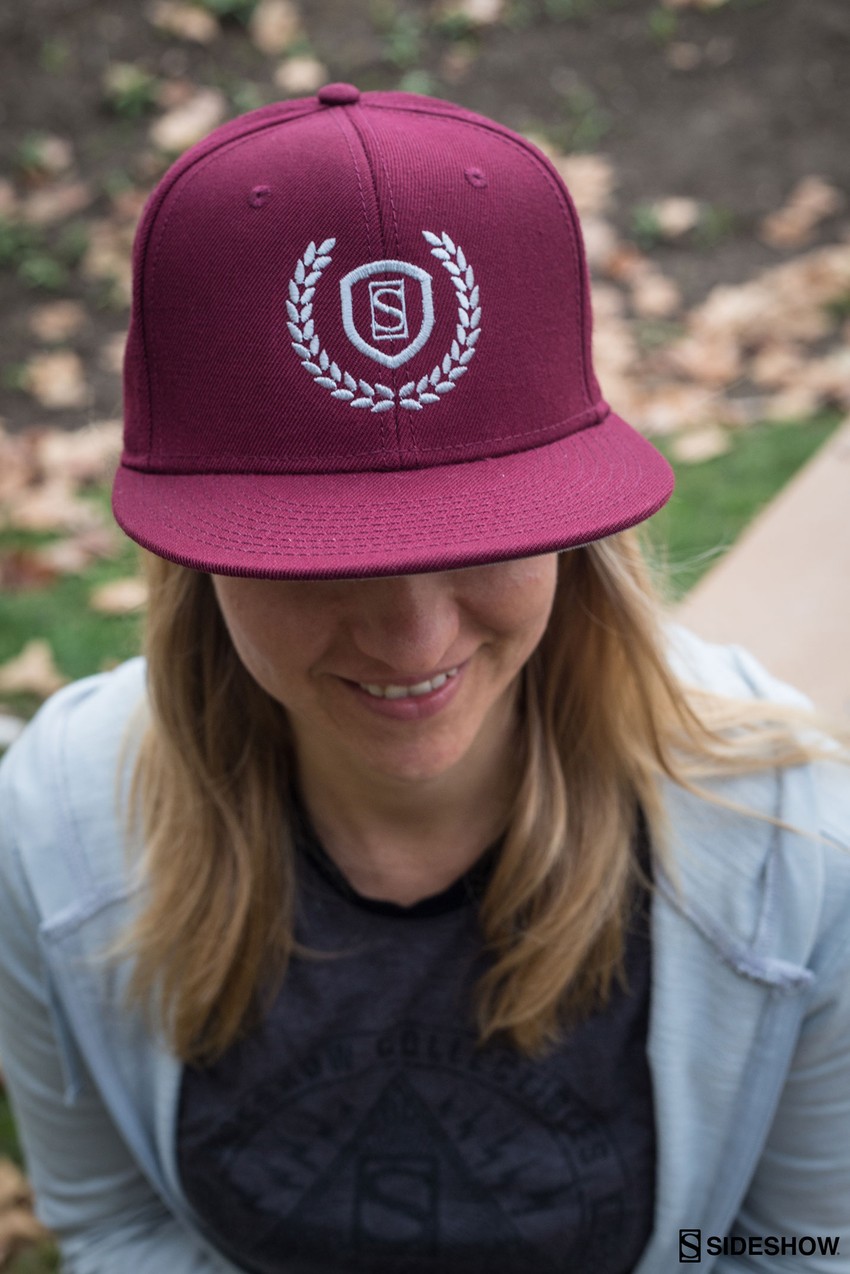 Sideshow Collectibles Sideshow Burgundy Snapback Cap Apparel  View 4