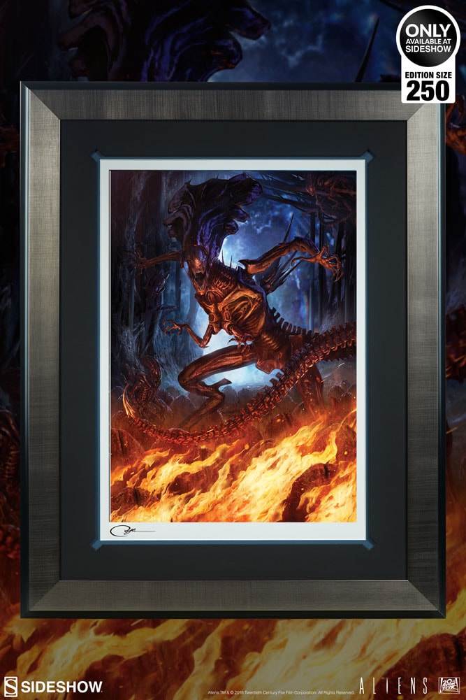 Aliens Alien Queen Art Print  Exclusive Edition  View 2