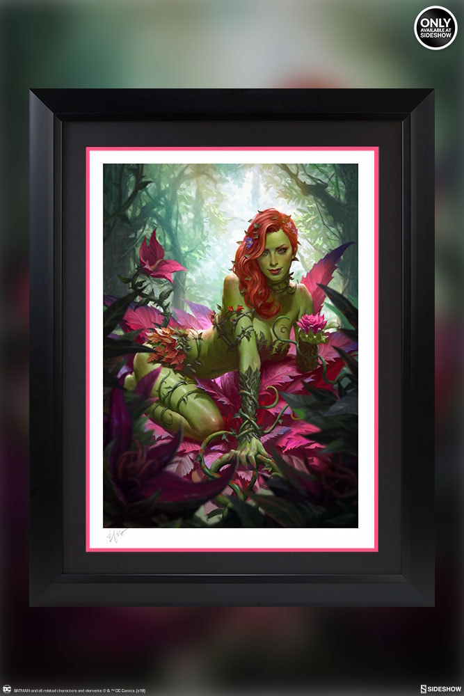 DC Comics Poison Ivy Art Print  Exclusive Edition  View 2