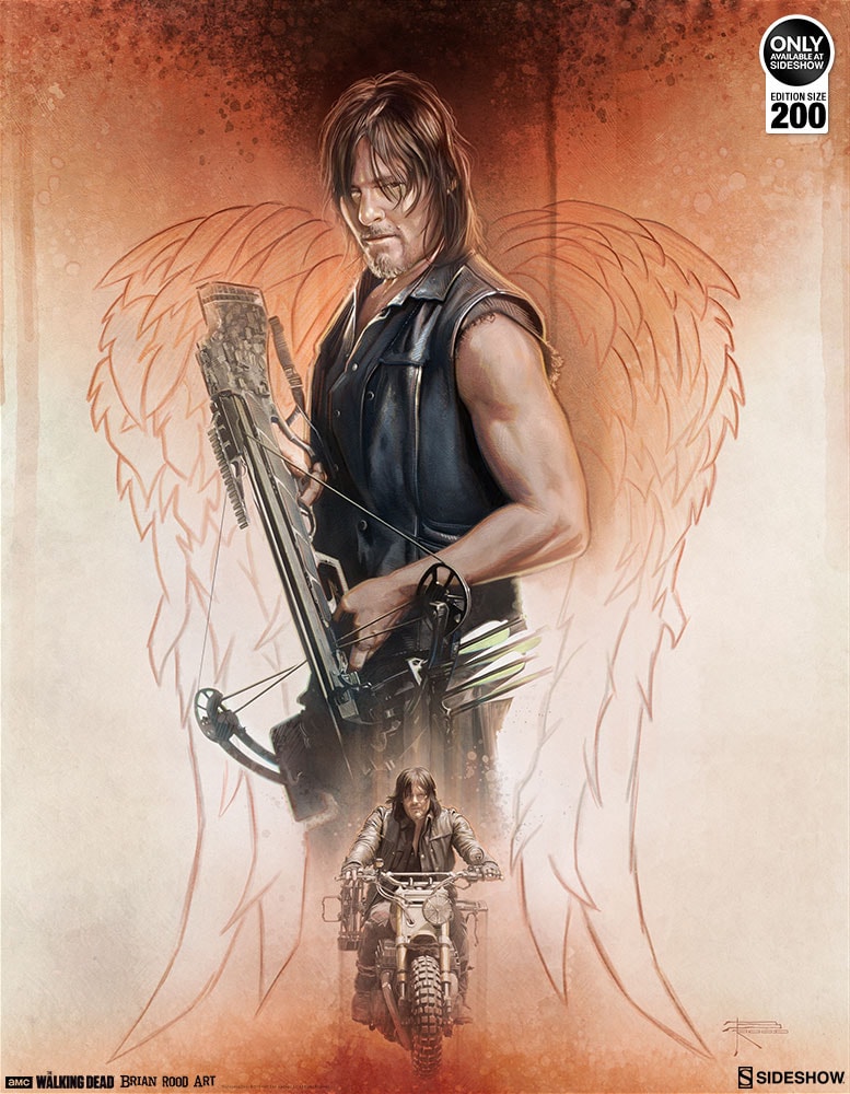 The Walking Dead The Drifter Art Print  Exclusive Edition  View 4