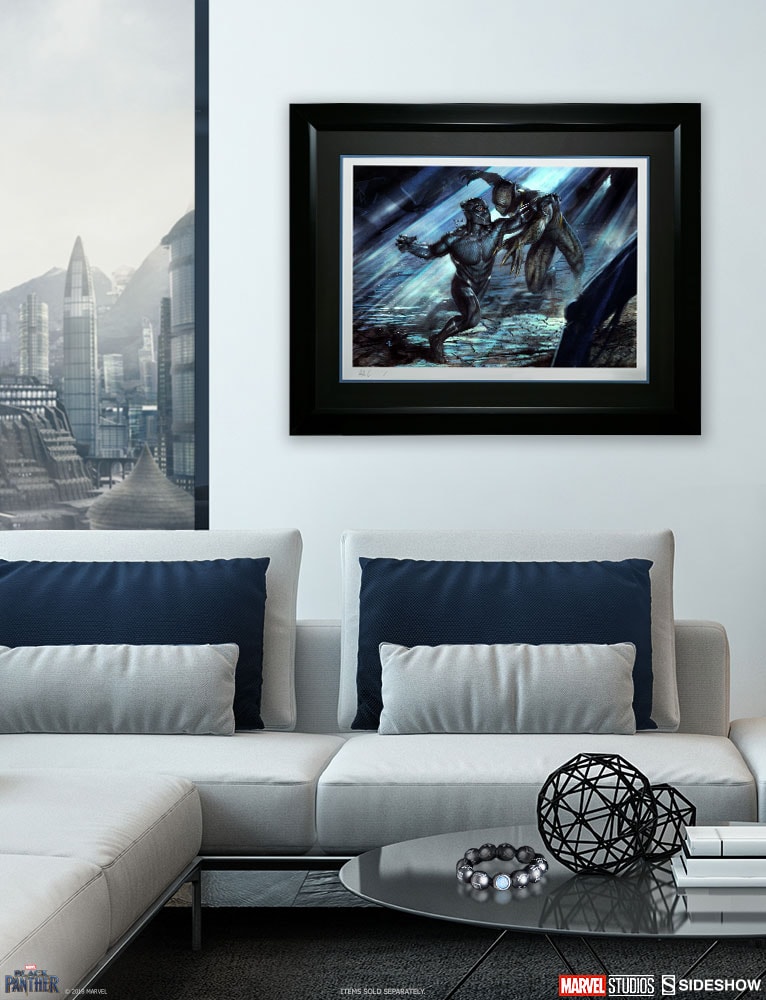 Marvel Black Panther vs Erik Killmonger Art Print  View 3