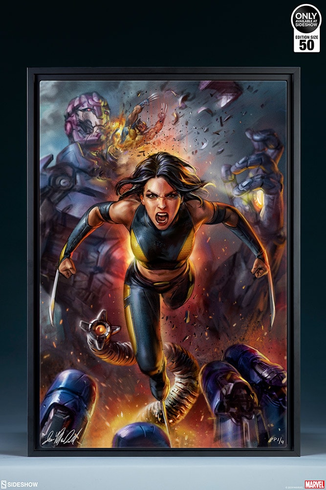 Marvel X-23 HD Aluminum Metal Variant Art Print  Exclusive Edition  View 2