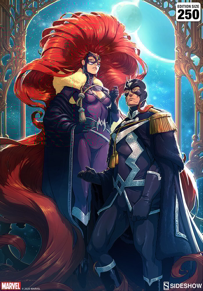 Black Bolt & Medusa Exclusive Edition 