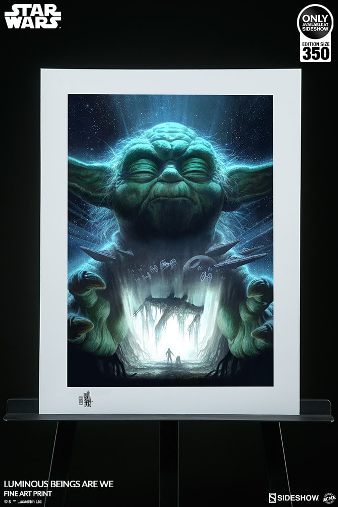 Star Wars Luminous Beings Are We Art Print  View 2