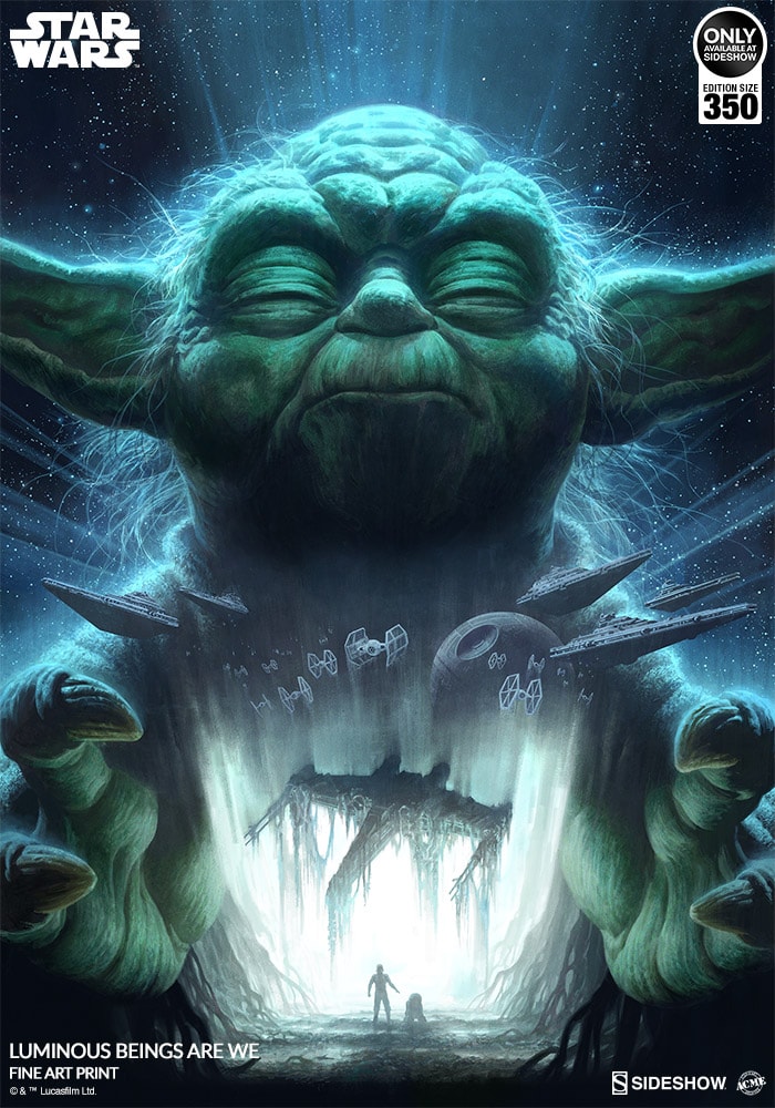 Star Wars Luminous Beings Are We Art Print  View 3
