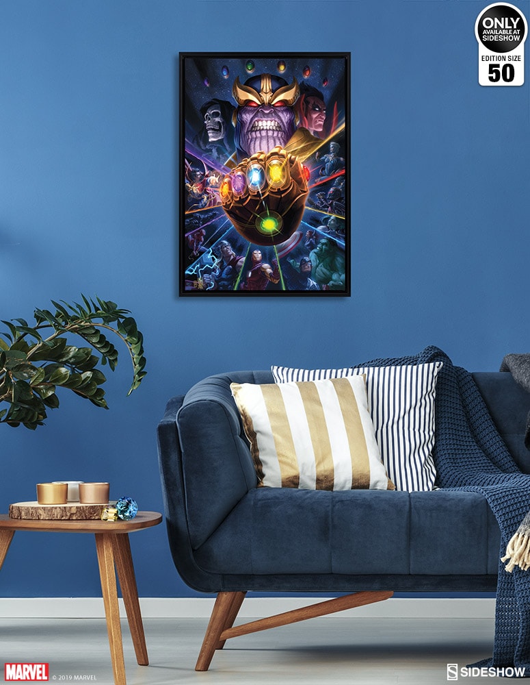 Marvel Thanos & Infinity Gauntlet Art Print  Exclusive Edition  View 3