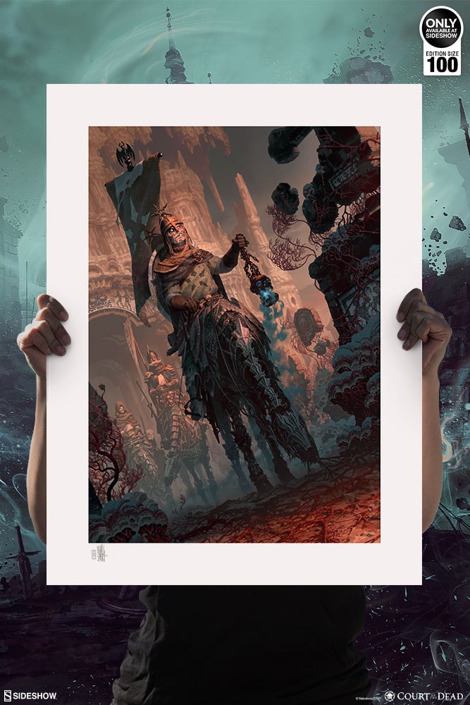 Court of the Dead Underworld Quest Knight Relic Ravlatch Art Print  View 6