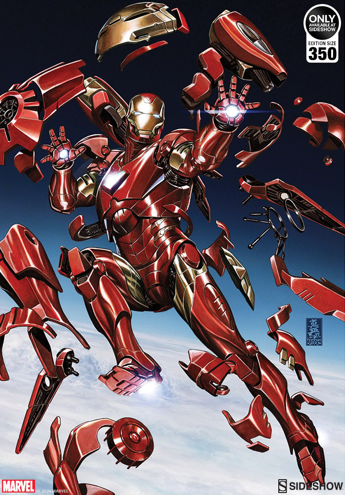 Marvel Tony Stark: Iron Man Art Print  Exclusive Edition  View 3