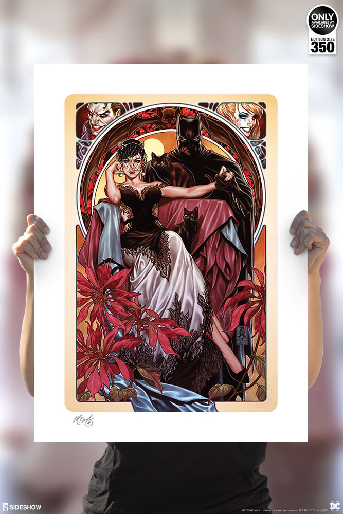 DC Comics Batman & Catwoman Art Print  Exclusive Edition  View 6