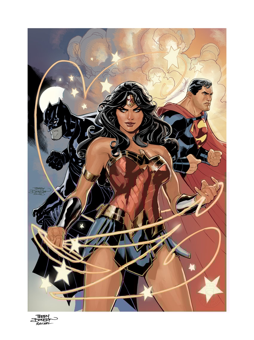 Justice League Fine Art Print by Terry & Rachel Dodson