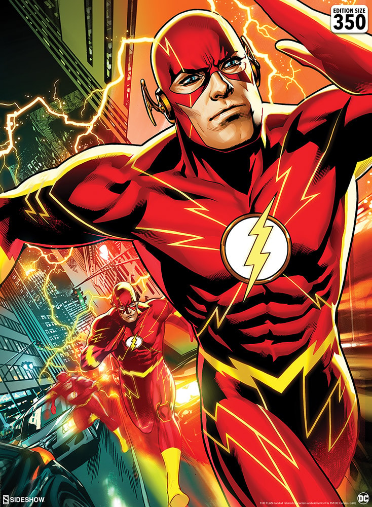 DC Comics The Flash Art Print  Exclusive Edition  View 5