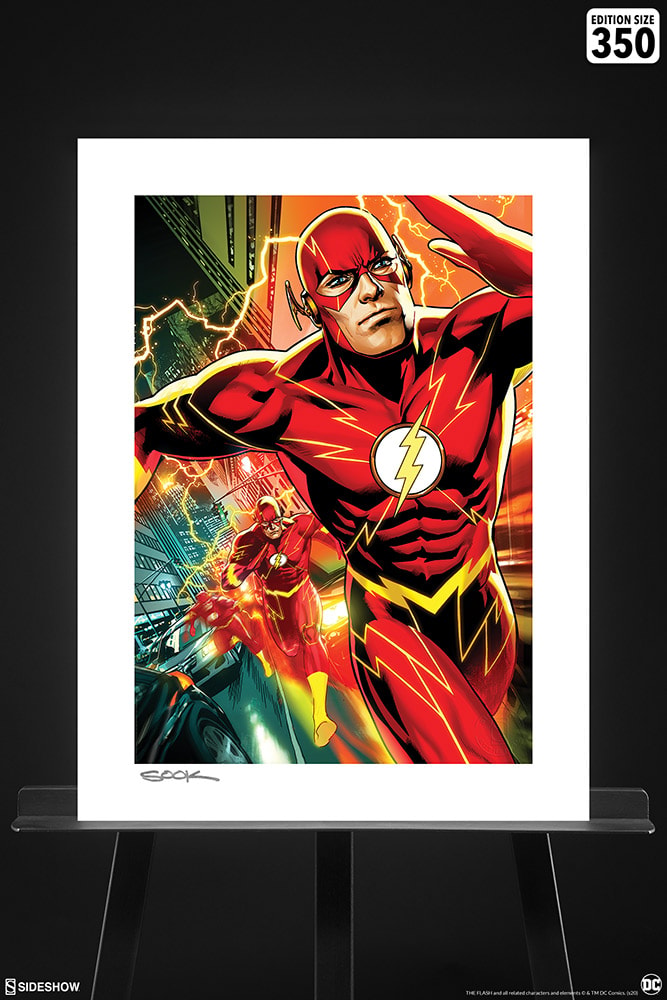 DC Comics The Flash Art Print  Exclusive Edition  View 2
