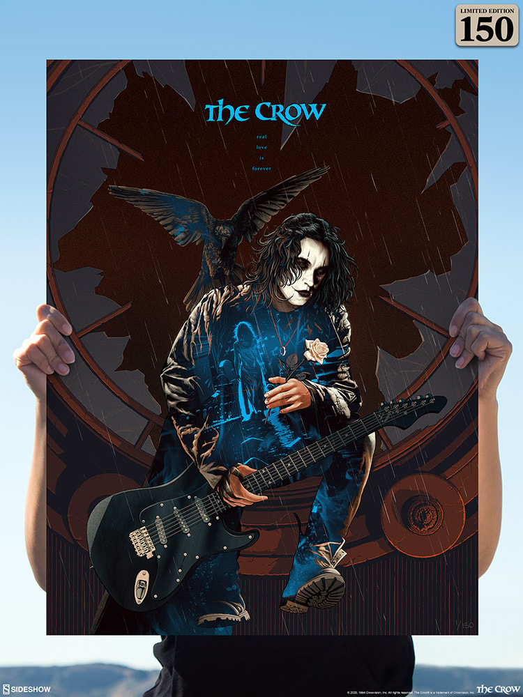 Evolution USA The Crow: Real Love Is Forever Variant Art Print  Exclusive Edition  View 6