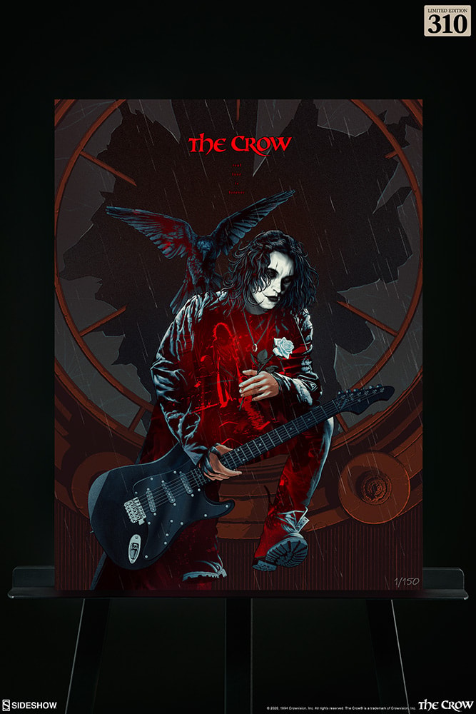 Evolution USA The Crow: Real Love Is Forever Art Print  Exclusive Edition  View 2