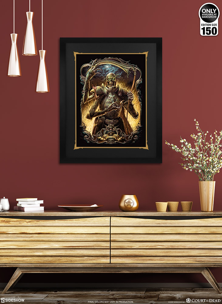 Court of the Dead Demithyle: Reaper General Art Print  Exclusive Edition  View 4