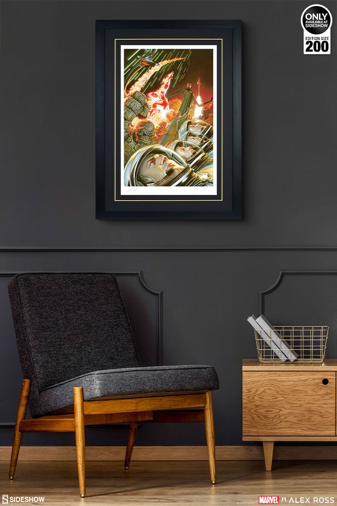Marvel Marvel 75th Anniversary: Fantastic Four Art Print  Exclusive Edition  View 3
