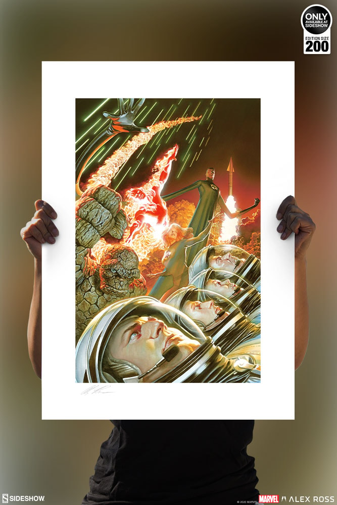 Marvel Marvel 75th Anniversary: Fantastic Four Art Print  Exclusive Edition  View 6